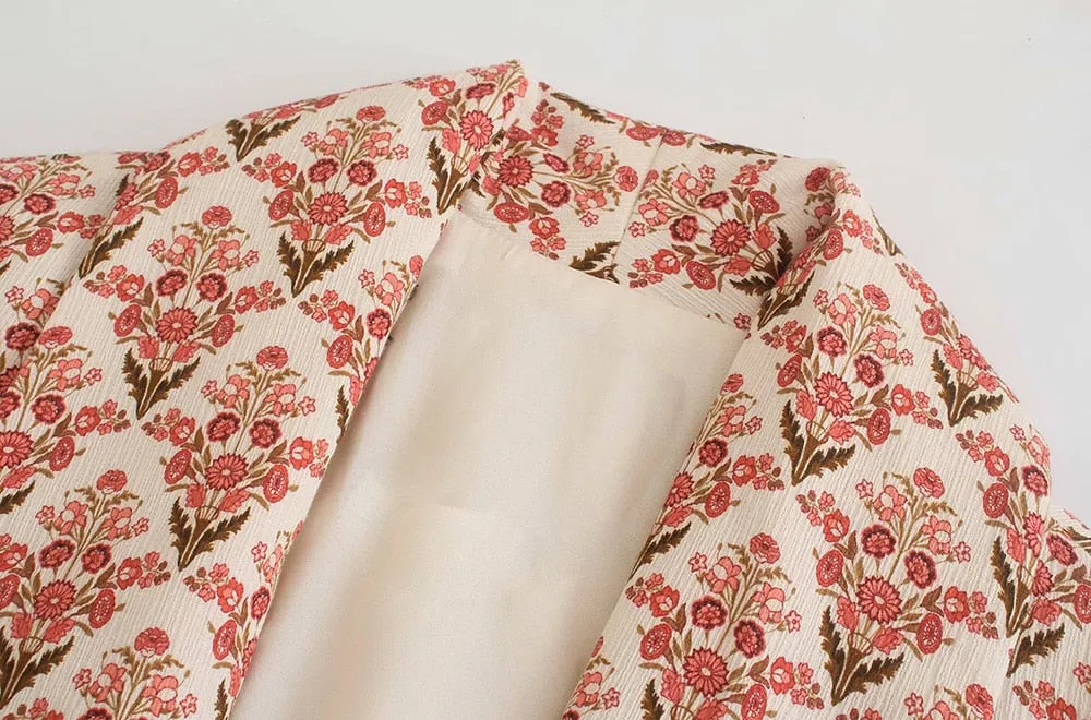 PRINTED PUFFER JACKET