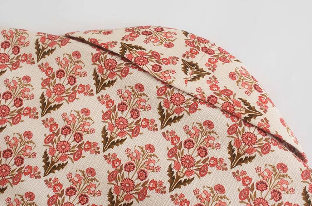 PRINTED PUFFER JACKET