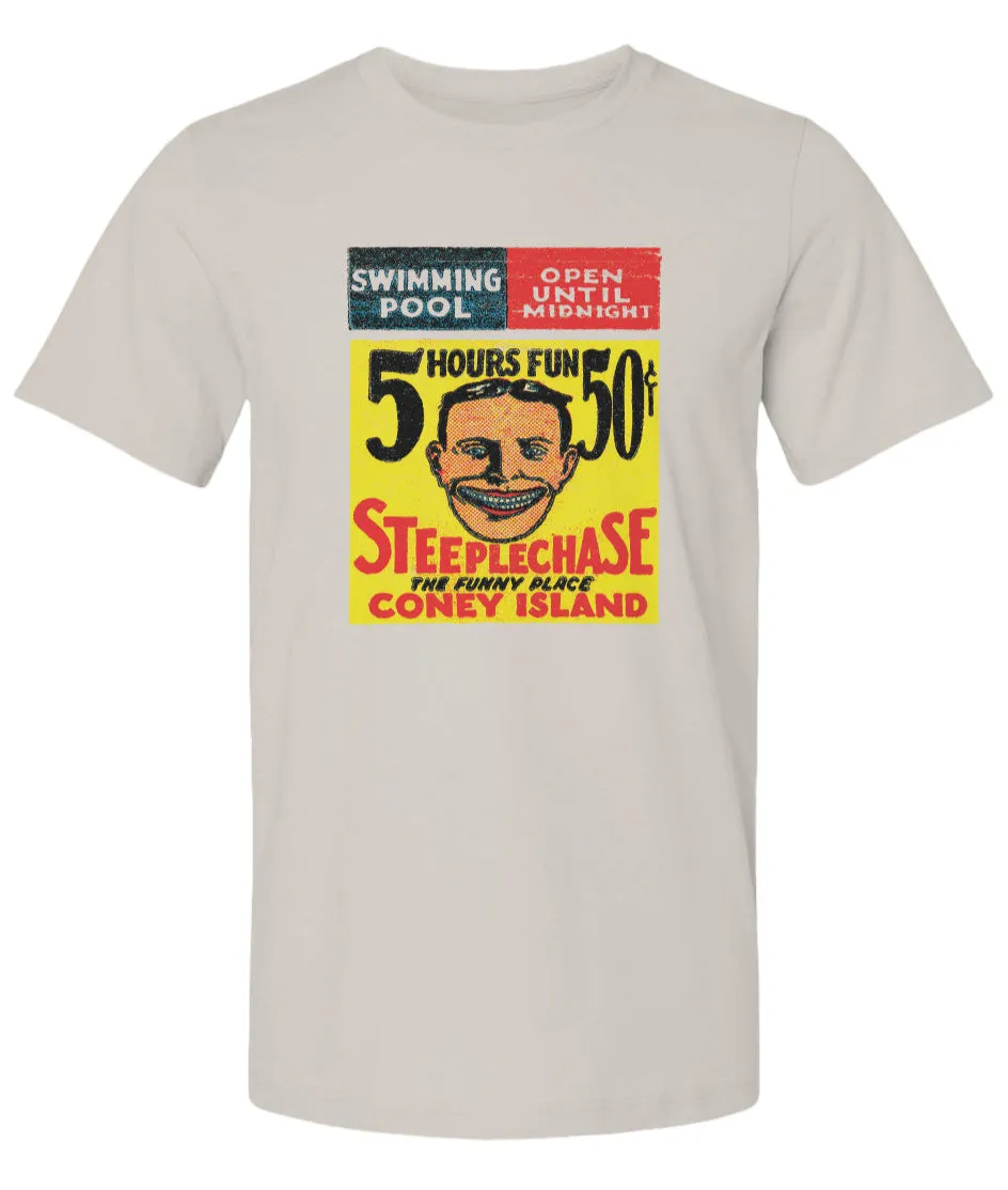 "Steeplechase Coney Island" Premium Unisex T-Shirt