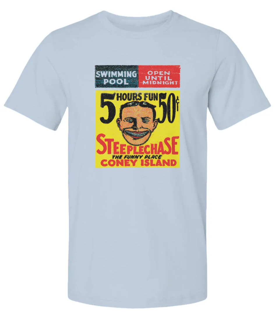 "Steeplechase Coney Island" Premium Unisex T-Shirt