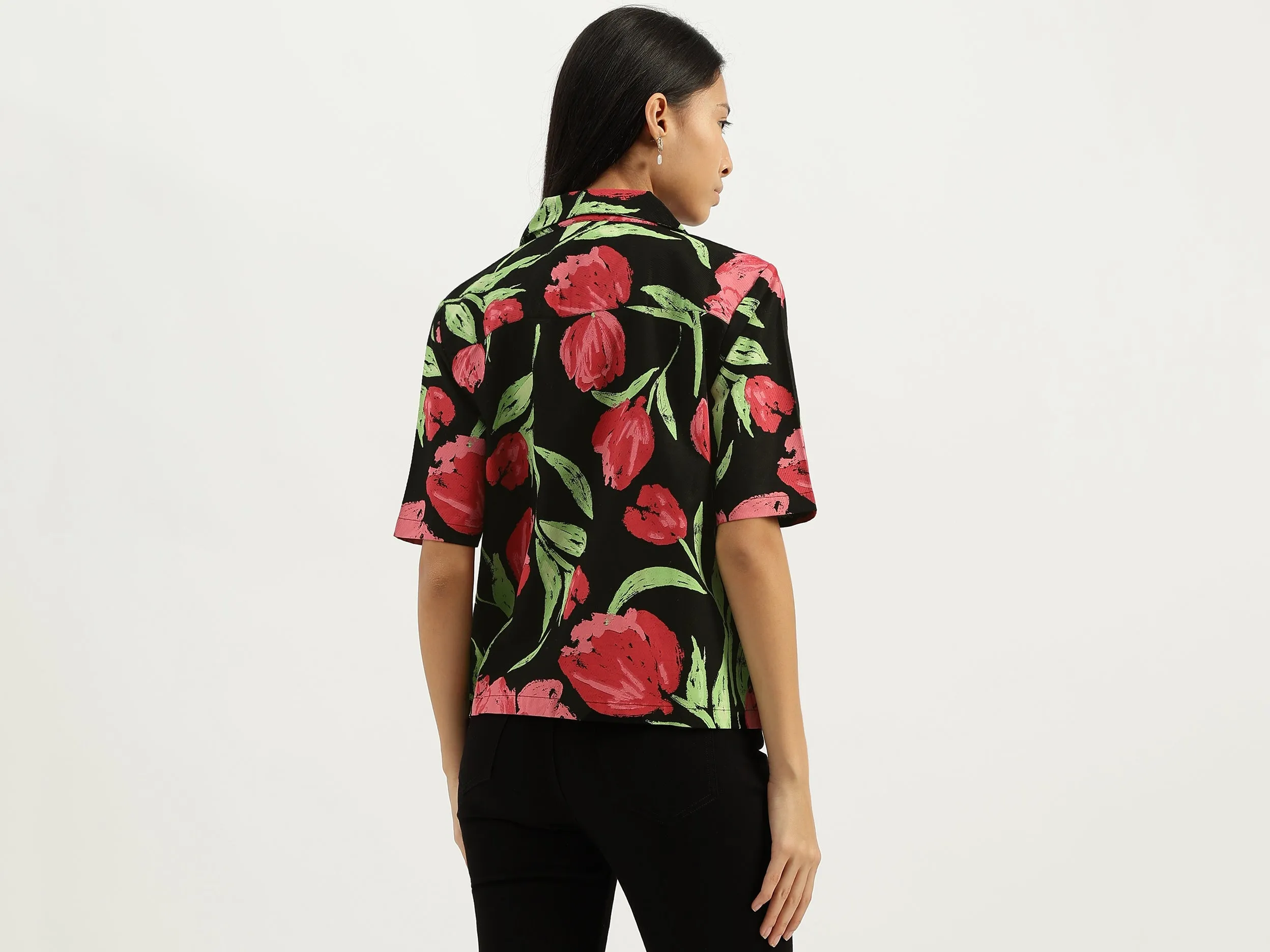 Resort Collar Printed Shirts