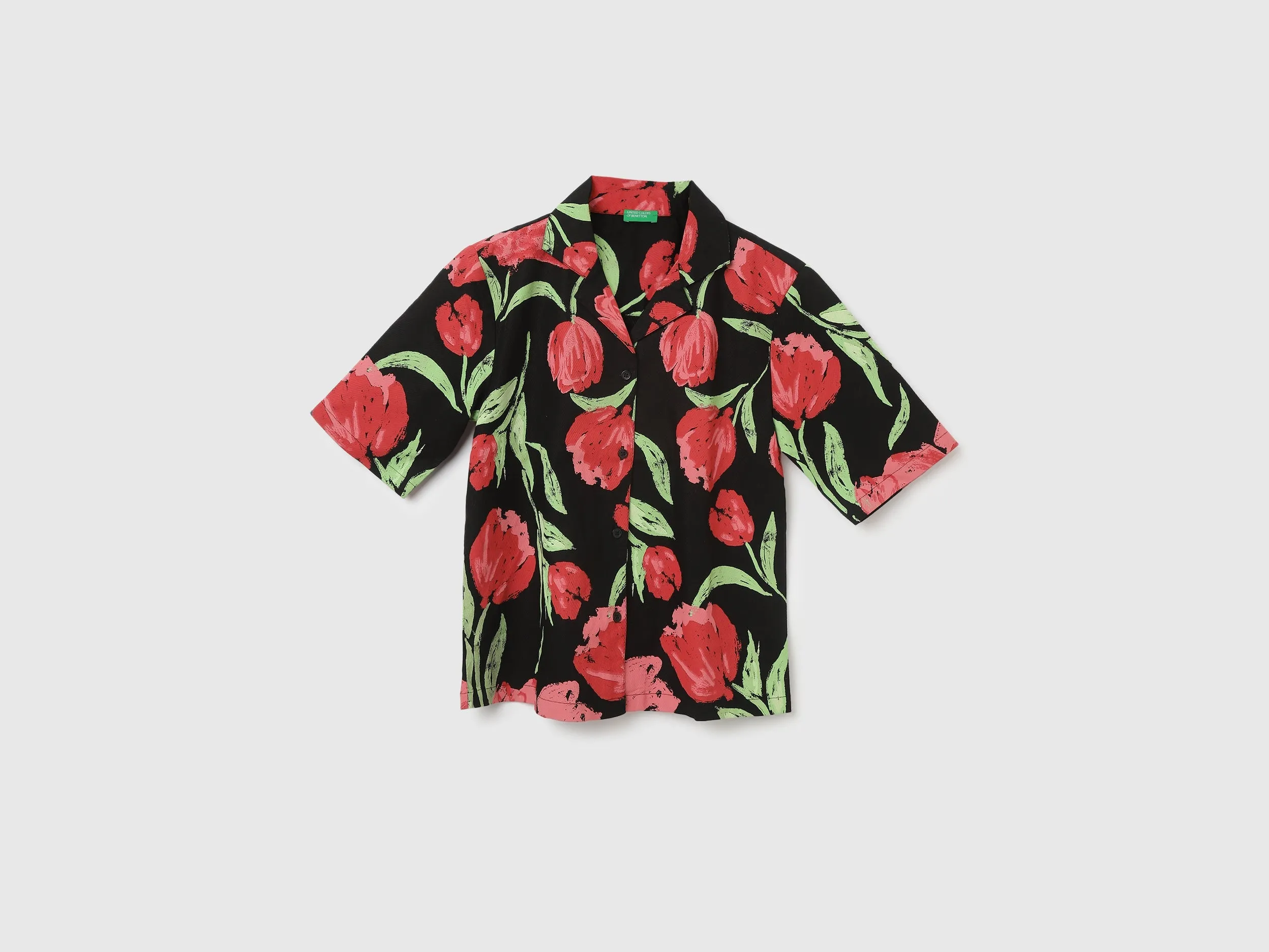 Resort Collar Printed Shirts