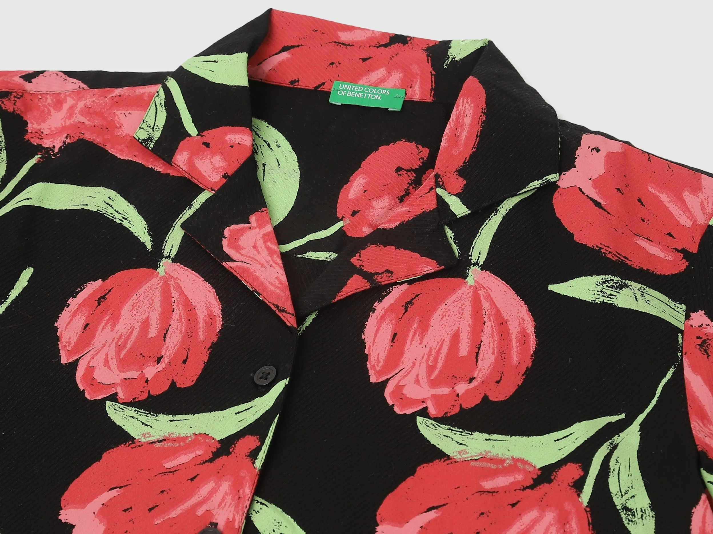 Resort Collar Printed Shirts