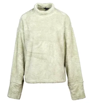 Sage Green Borg Jumper