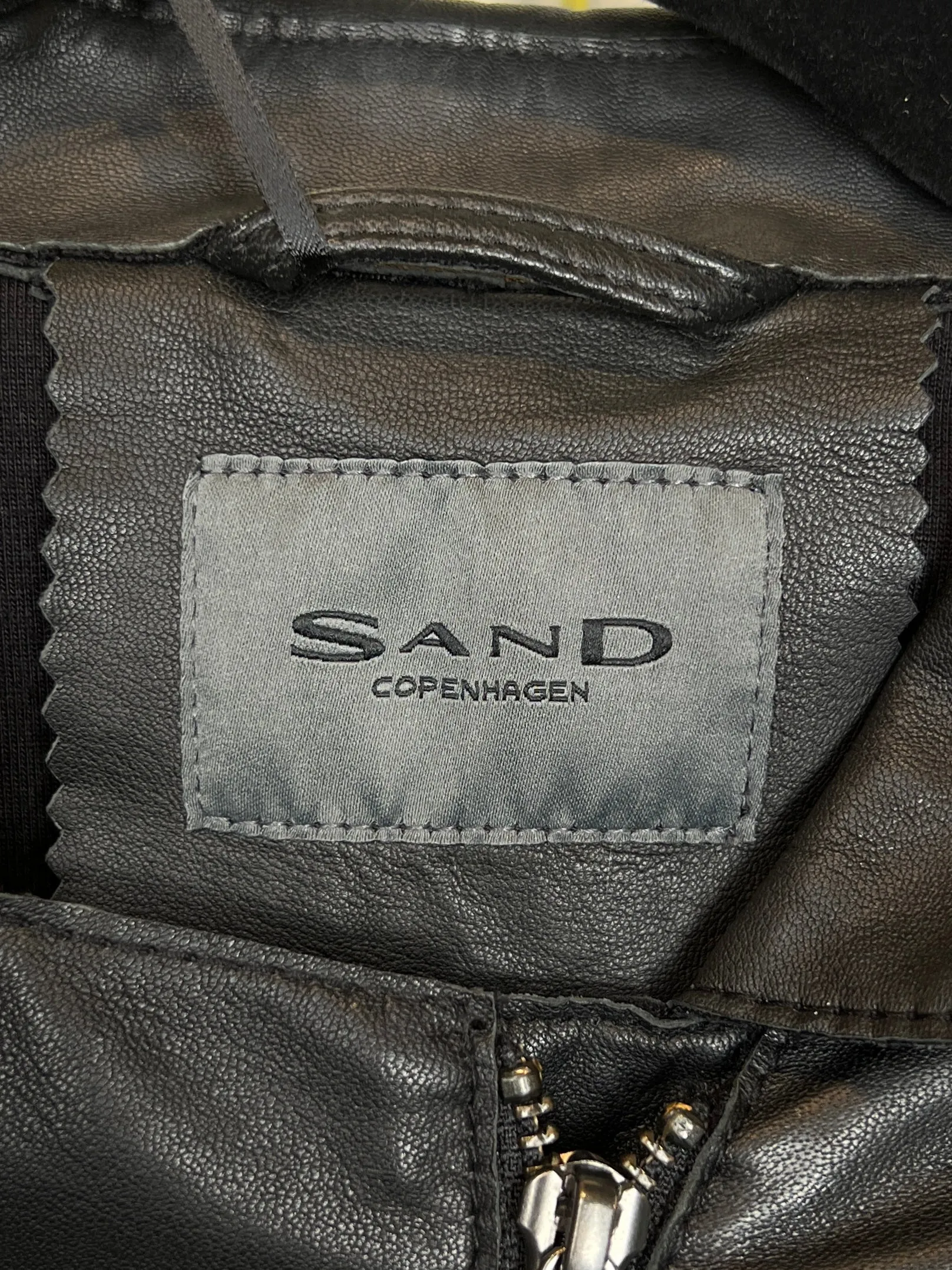 Sand Leather jacket