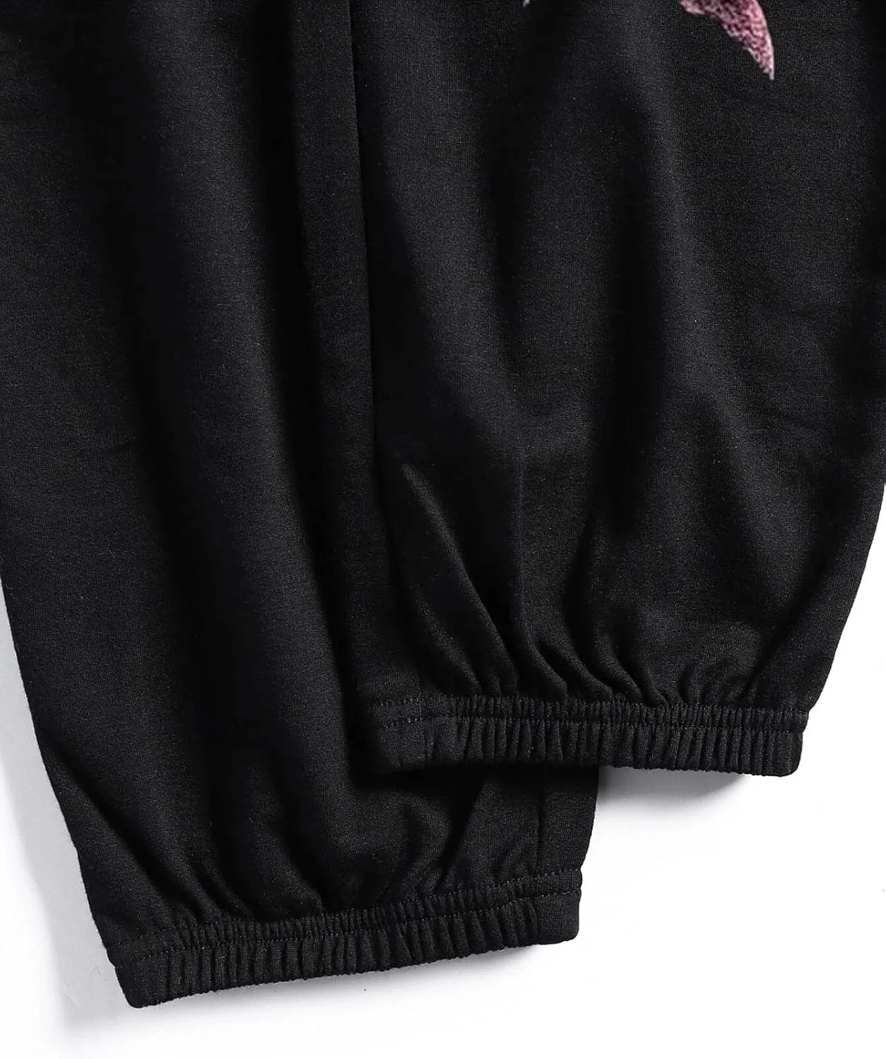 SOLY HUX Women's Moon Print Elastic High Waisted Sweatpants Joggers Pants