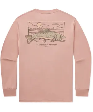 Southern Marsh - SEAWASH Brooke Trout Tee LS