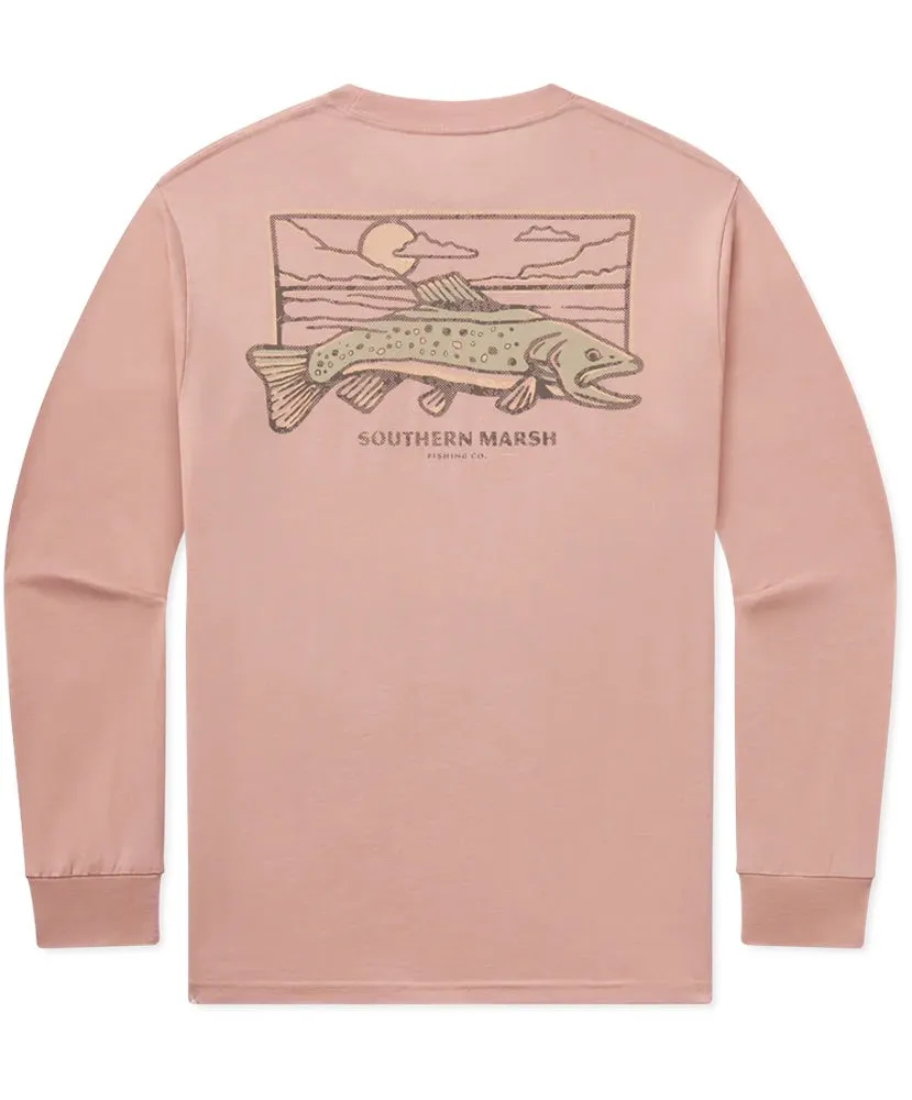 Southern Marsh - SEAWASH Brooke Trout Tee LS