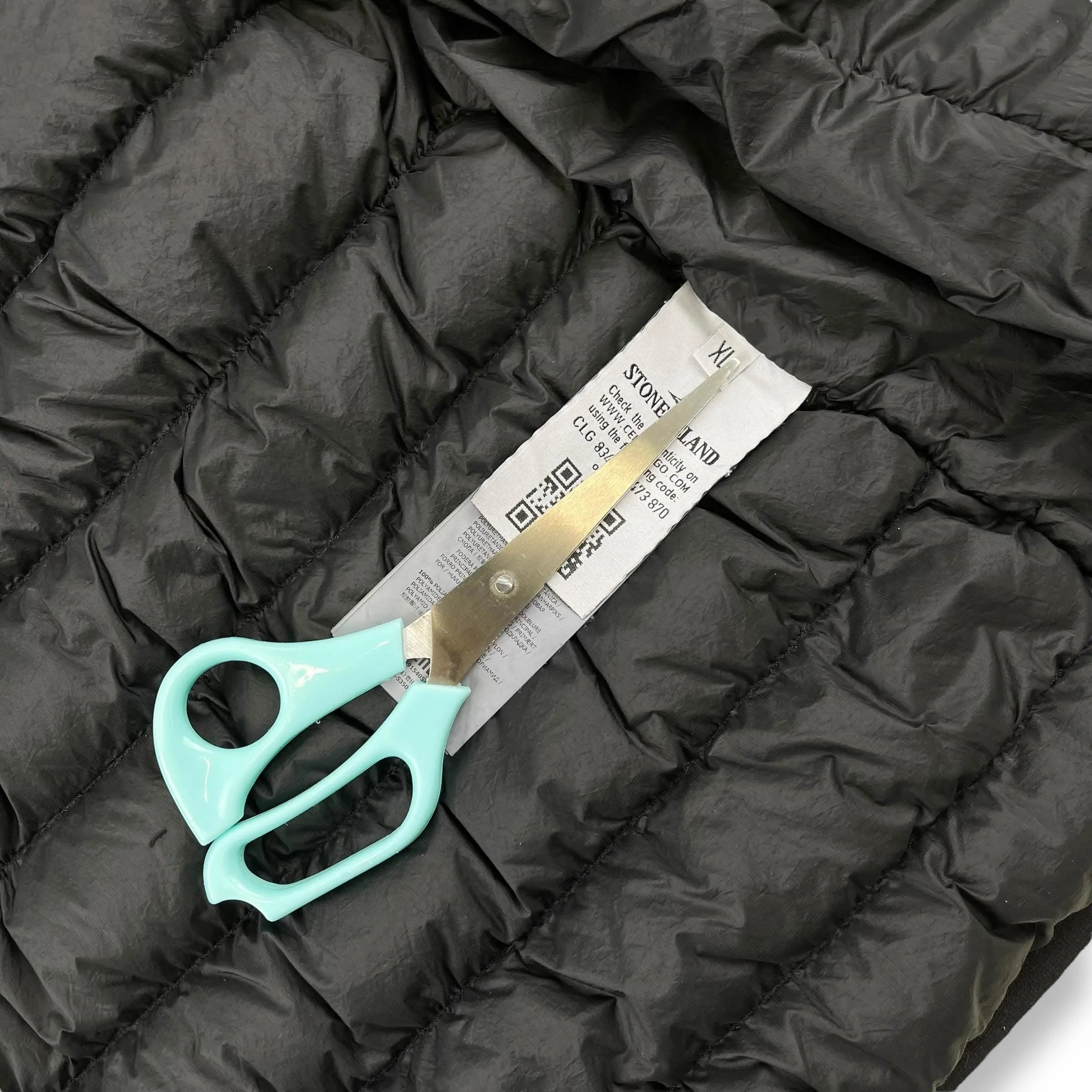 Stone Island Garment Dyed Micro Yarn Down Puffer Jacket (XL)