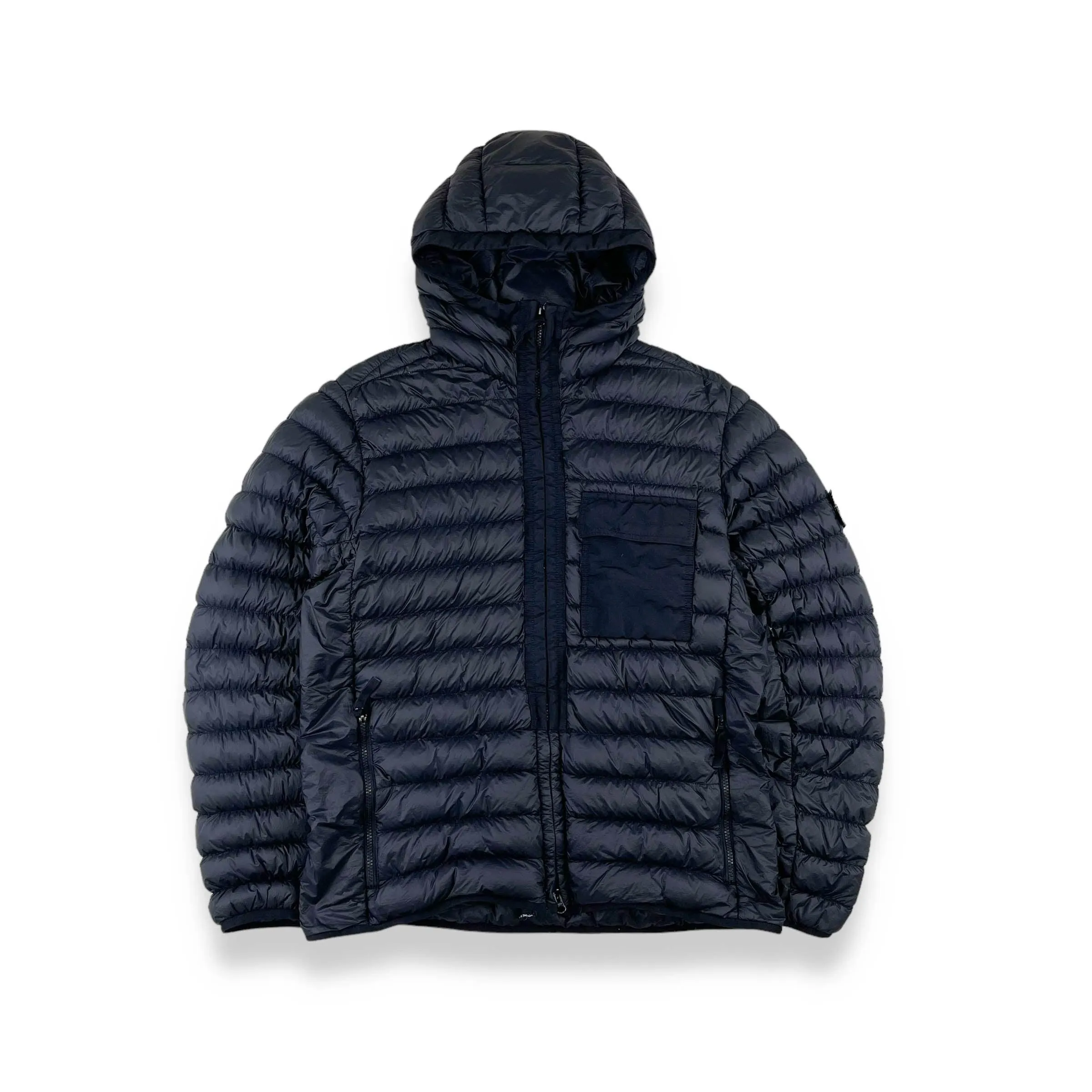 Stone Island Garment Dyed Micro Yarn Down Puffer Jacket (XL)