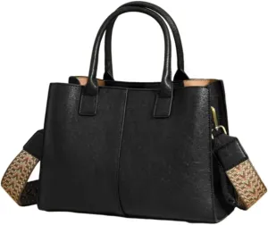 Stylish Yellow Leather Handbag for Women - Large Capacity Shoulder Bag