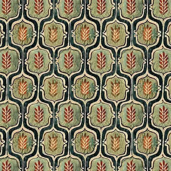 Stylized Ogee Pattern