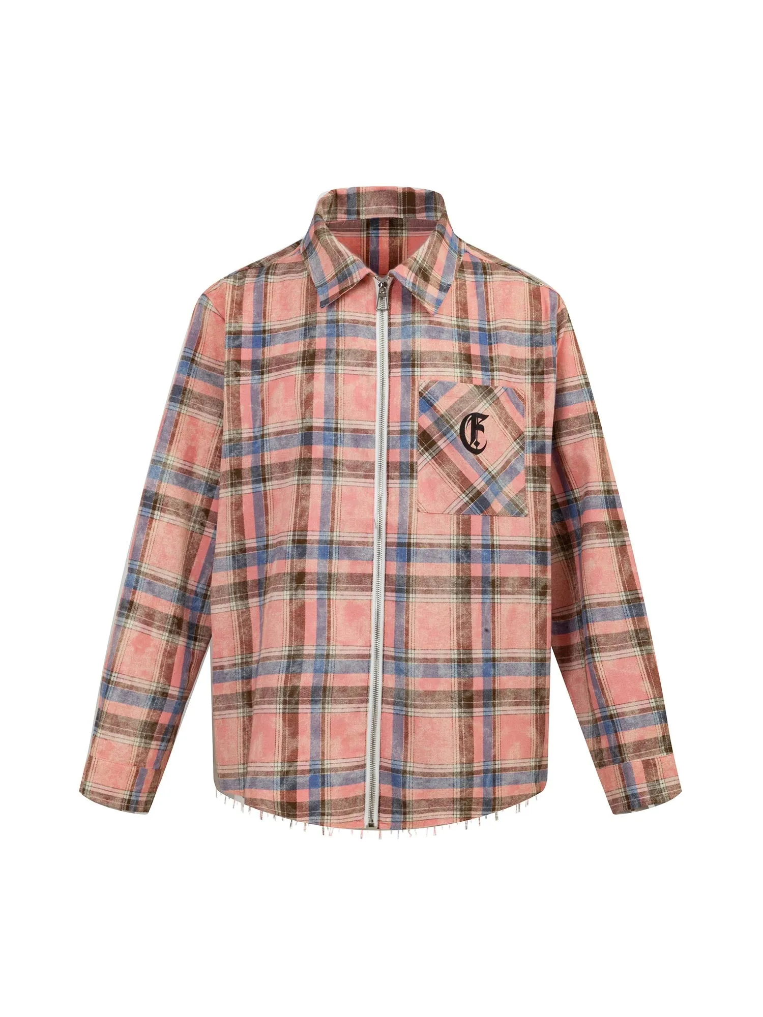 Thesupermade Printed Hooded Shirt