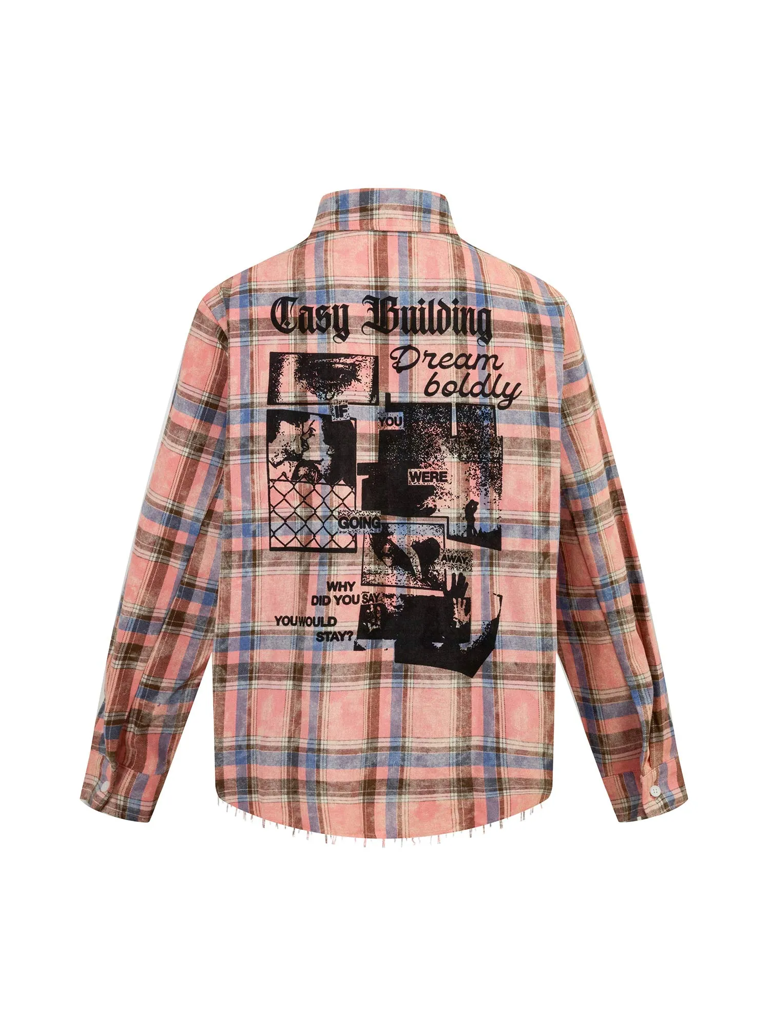 Thesupermade Printed Hooded Shirt