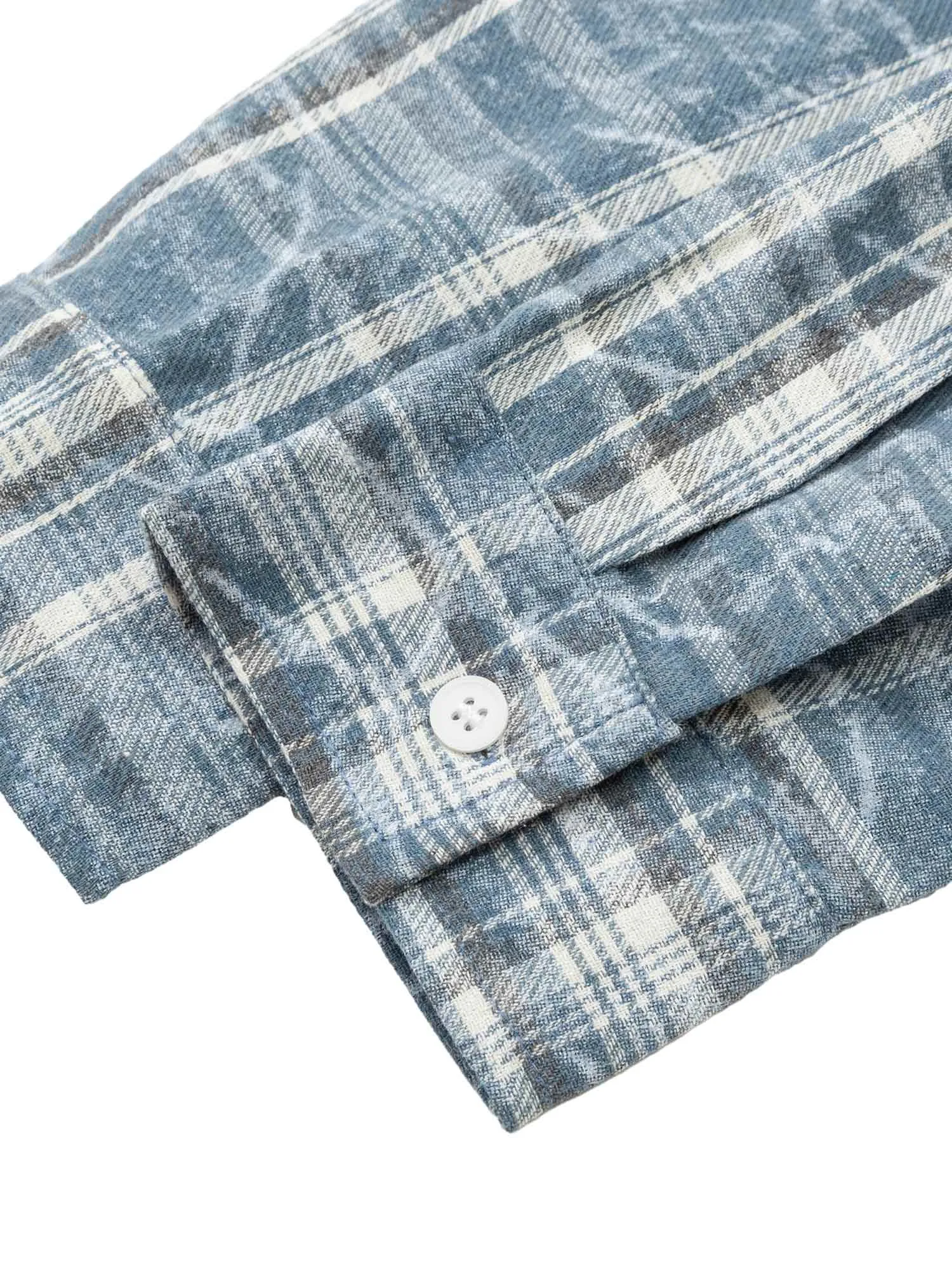 Thesupermade Printed Hooded Shirt