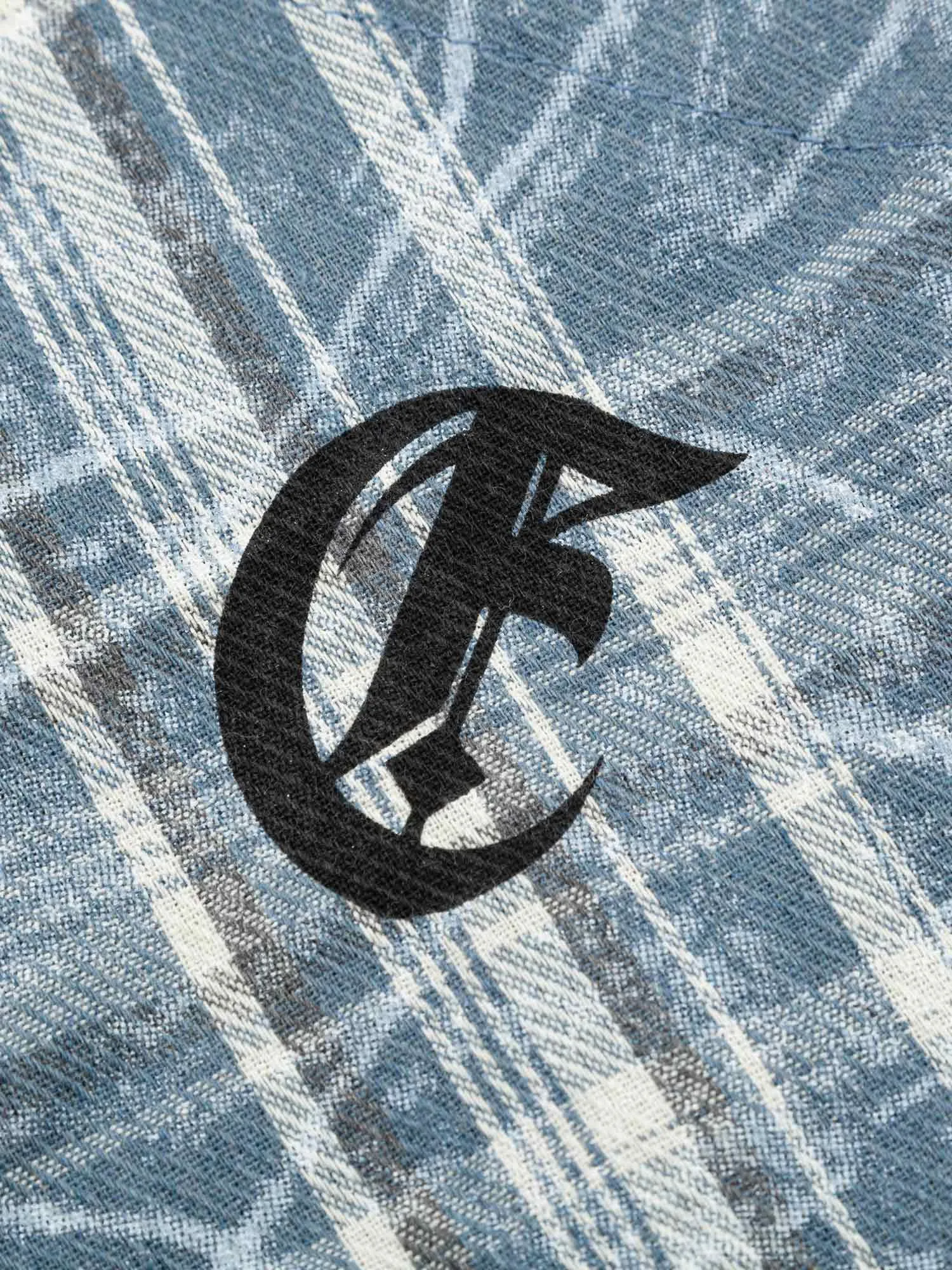 Thesupermade Printed Hooded Shirt