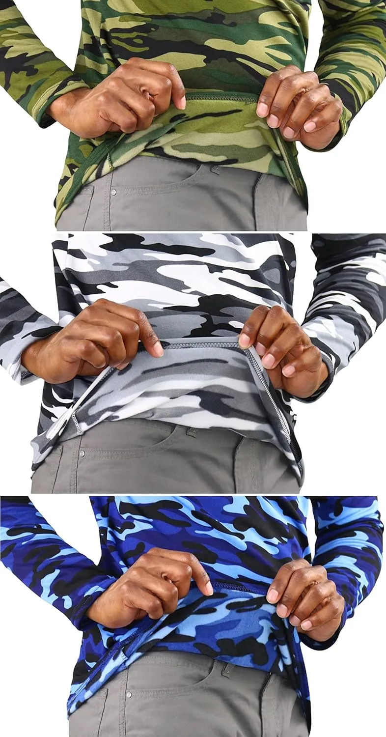 ToBeInStyle Men's Premium Fleece Lined Microfiber Thermal Long Sleeve Crewneck Shirt Top