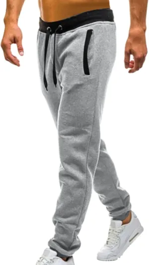Training Pants for Man Trousers Mid Waisted Solid Pants Casual Jogging Fashion Hiking Cargo Pants Gym Sweatpants