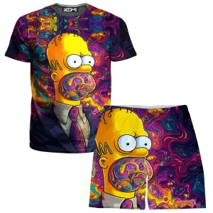 Trippin On The Job T-Shirt and Shorts Combo