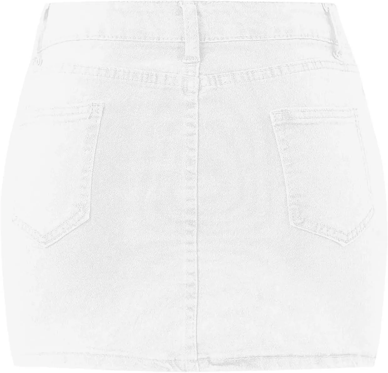 Womens Denim Skirts Jean High Waisted Casual Short Mini Skirt Summer Outfits Fashion Cute Clothes with Pockets