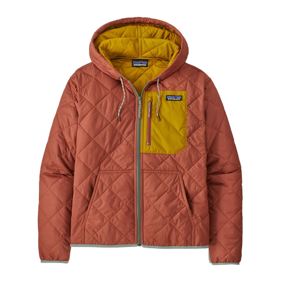Women's Diamond Quilted Bomber Hoody