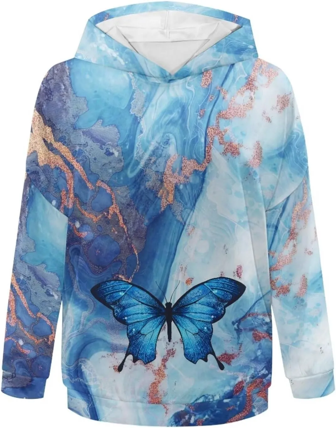Womens Oversized Hoodies Sweatshirts Long Sleeve Hooded Pullover Fall/Winter Outfits Size S-2XL