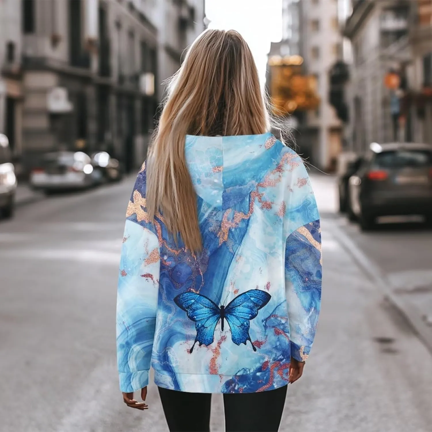 Womens Oversized Hoodies Sweatshirts Long Sleeve Hooded Pullover Fall/Winter Outfits Size S-2XL