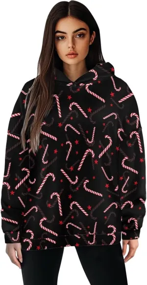 Womens Oversized Hoodies Sweatshirts Long Sleeve Hooded Pullover Fall/Winter Outfits Size S-2XL