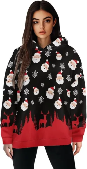 Women's Oversized Sweatshirt Long Sleeve Pullover Sweatshirts Casual Fashion Tops Hoodies