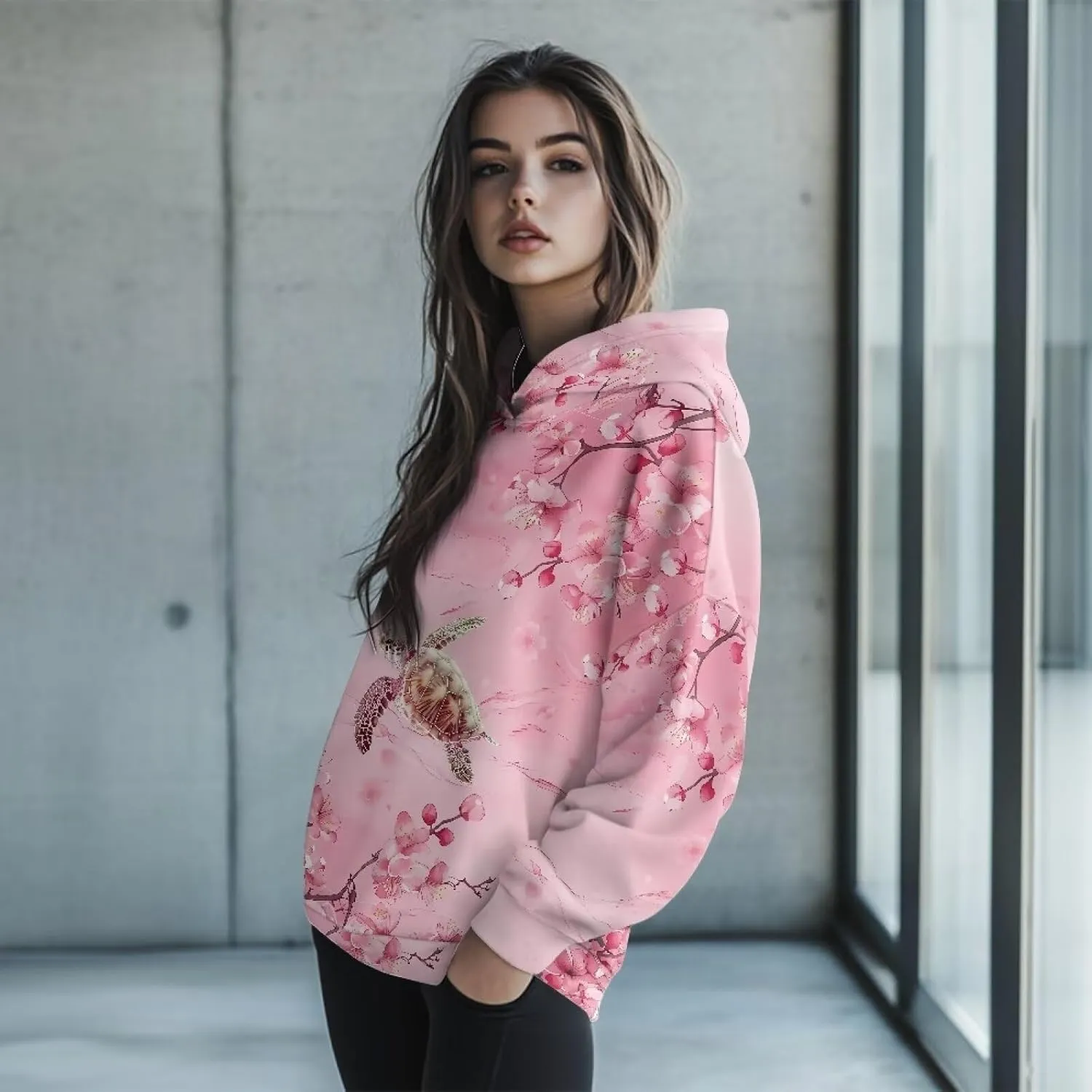 Women's Oversized Sweatshirt Long Sleeve Pullover Sweatshirts Casual Fashion Tops Hoodies