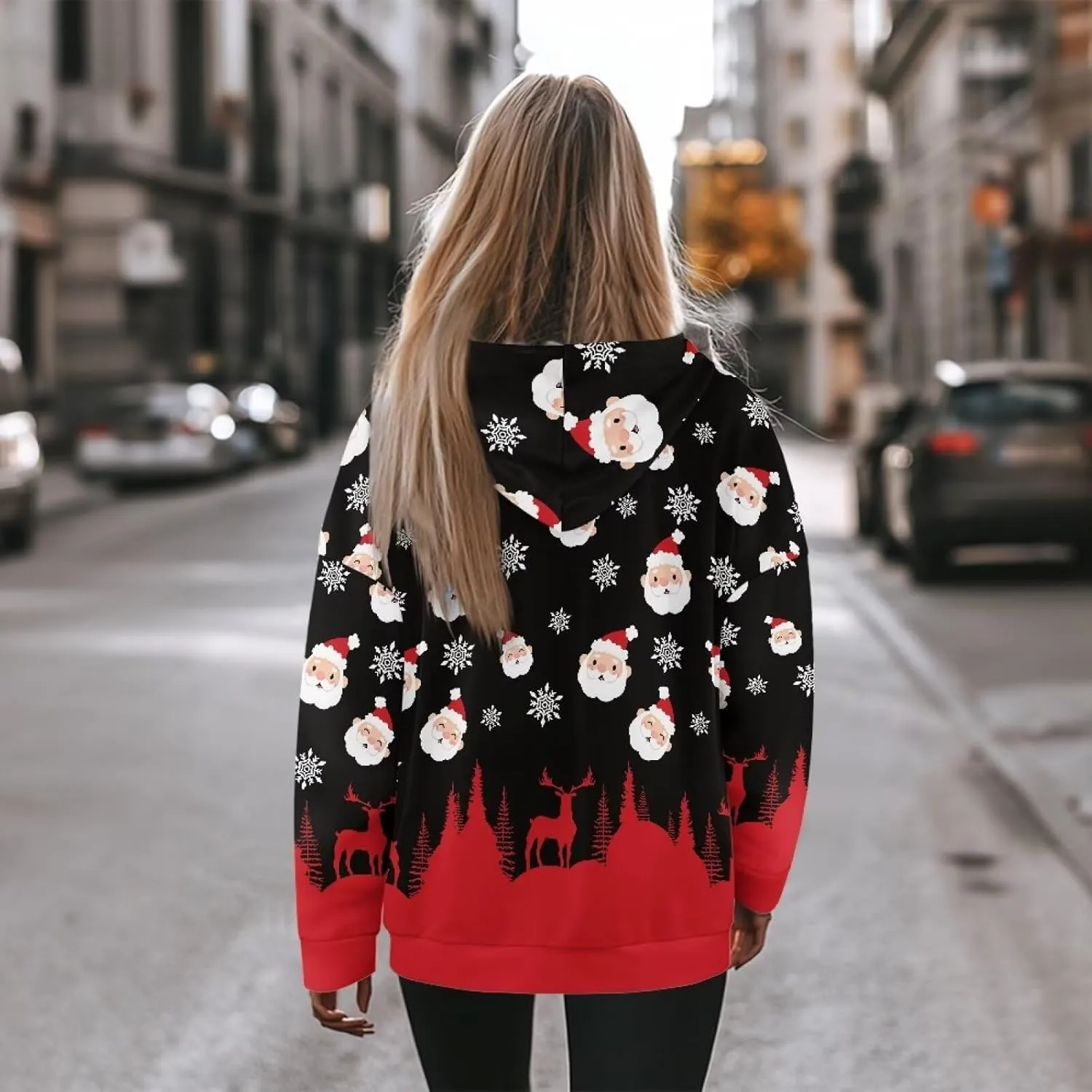 Women's Oversized Sweatshirt Long Sleeve Pullover Sweatshirts Casual Fashion Tops Hoodies