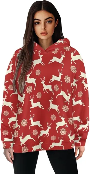 Women's Oversized Sweatshirt Long Sleeve Pullover Sweatshirts Casual Fashion Tops Hoodies