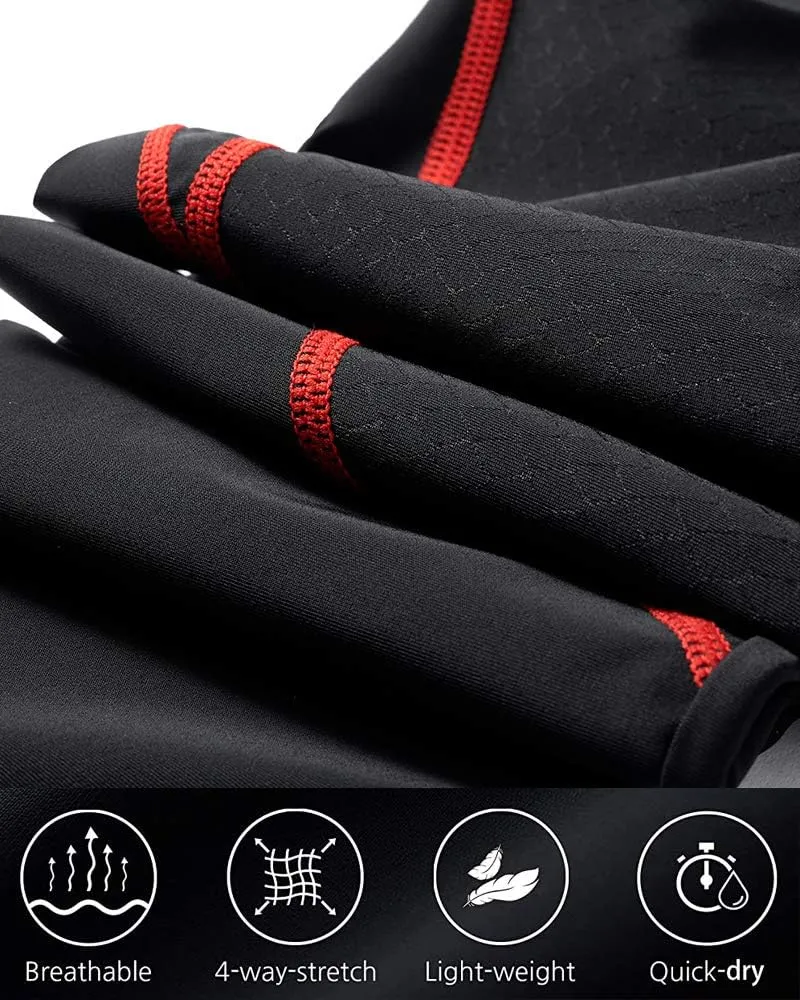 XGC Men's Long Cycling Pants Trousers Bike Pants Trousers Tights Legging with 4D Sponge Padded